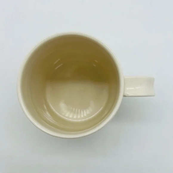 Anthropologie Starla M. Halfmann Floral Ceramic C Monogram Mug - Picture 5 of 7